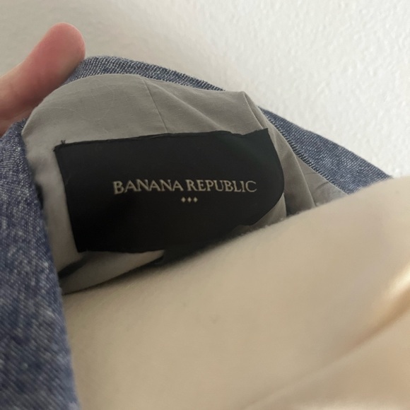 Banana Republic Linen Chambray Blazer - Picture 8 of 9
